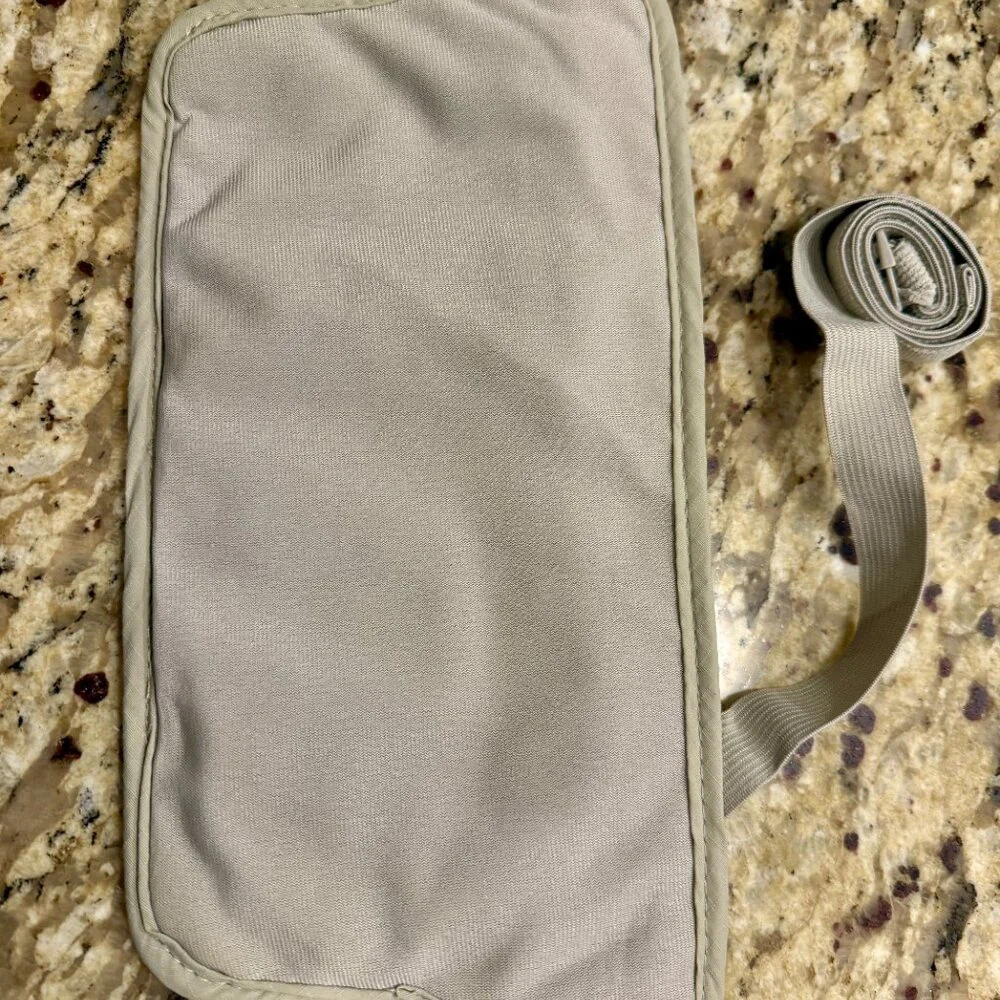 Lewis N. Clark Money Belt Travel Pouch – Hidden Waist Wallet Beige